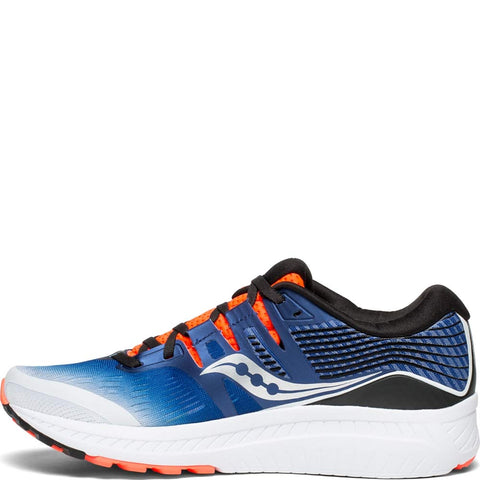 Saucony Ride ISO Men 15 White | Blue | ViZiRed