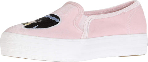 Keds x Betty and Veronica Triple Decker Embroidered Profile Women 8.5 Pink