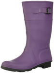 Kamik unisex-child Raindrops Rain Boot,Eggplant,4 M US Big Kid