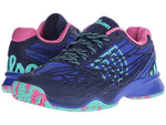 Wilson KAOS Women's Tennis Shoes Blue/Pink (8)