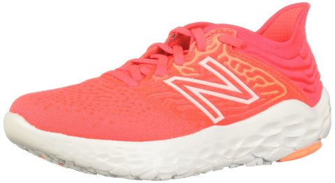 New Balance Women's Fresh Foam Beacon V3 Running Shoe, Vivid Coral/Citrus Punch, 10.5