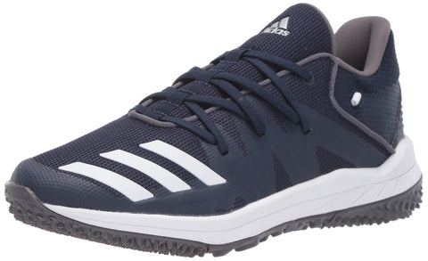 adidas Men's Speed Turf Baseball Shoe, Collegiate Navy/FTWR White/Grey Five, 12 M US