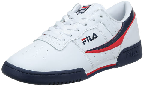 Fila Girls Original Fitness, Triple White, 12 Little Kid