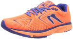 Newton Running Distance S11 Sneakers for Men - Lace-Up Closure, Round Toe, Lightweight and Breathable Footwear 10.5 D - Medium Orange/Blue