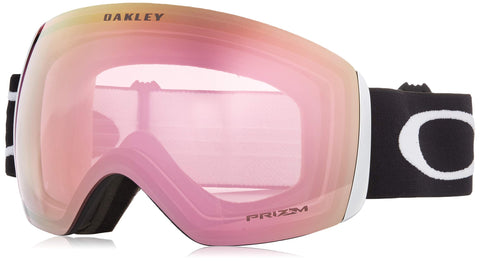 Oakley mens Flight Deck, Matte Black W/Prizm Hi Pink Iridium , Large