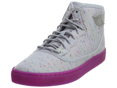 Jordan Nike Jasmine GG Athletic Shoes (5 M US Big Kid, Grey-Pink)