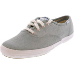 Keds Women's Champion Denim Light Blue Ankle-High Fabric Flat Shoe - 5M