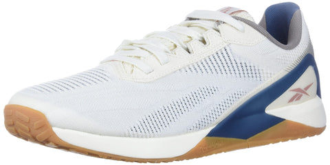 Reebok Women's Nano X1 Cross Trainer, White/Harmony Green/Brave Blue, 11