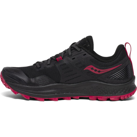 Saucony Women's S10556-20 Peregrine 10 Running Shoe, Black | Barberry - 6 M US…