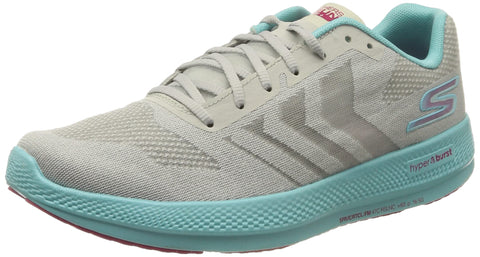 Skechers Go Run Razor 3+ Grey/Aqua 9 B (M)