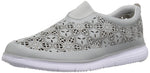 Propet Women's Hannah Sneaker, Light Grey, 6 2E US