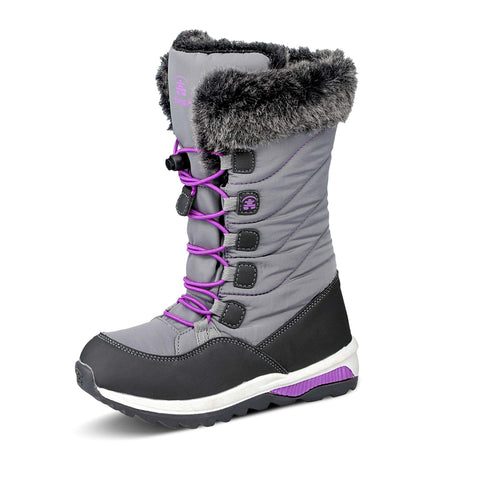 Kamik Girls' Prairie Waterproof Winter Boot Charcoal 6 Medium US…