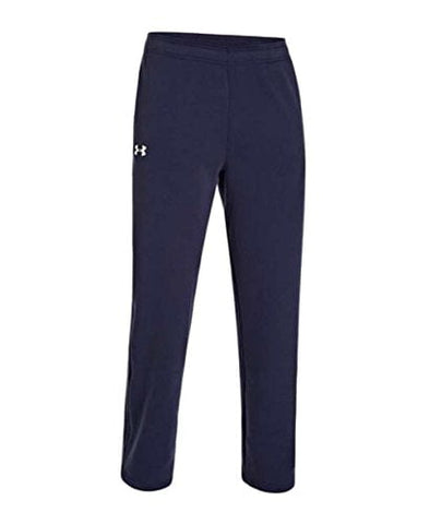 Running Pants Men Under Armour Rival Fleece Team Outdoor Bottom Navy Medium New