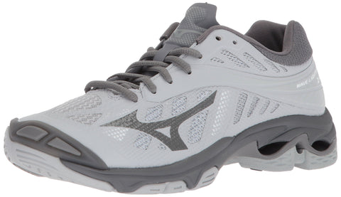 Mizuno Wave Lightning Z4 Volleyball Shoes Footwear Womens, Grey, 6 B US