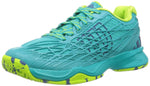 Wilson-Women`s KAOS All Court Tennis Shoes Teal Blue and Granny Green-(097512253