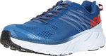 HOKA ONE ONE Men's Clifton 6 Running Shoes, Ensign Blue/Plein Air, 11.5 2E(W) US