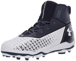 Under Armour Men's Hammer MC Football Shoe, Midnight Navy (402)/White, 10