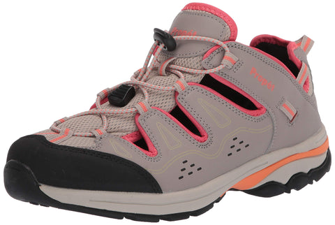 Propét Women's Piper Hiking Shoe, Grey/Berry, 8 M US…