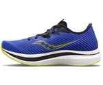 Saucony Men's Endorphin Pro 2 Running Shoe, Blue RAZ/Acid, 7.5