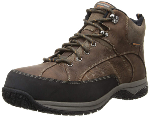 Dunham Men's Lawrence Steel Ankle Boot, Dark Brown s, 9