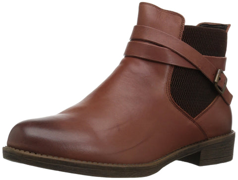 Propet Women's Tatum Ankle Bootie, Brown, 9 M US