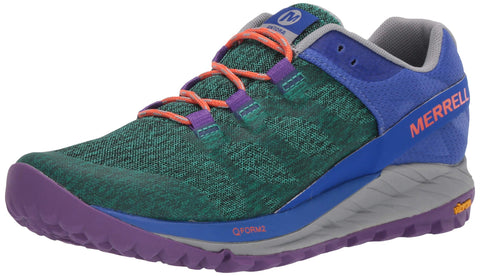 Merrell Women's Antora Running Shoe, Green, 5.5