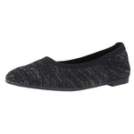 Bernie Mev Women's Nikki Flat Black Silver 41