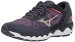 Mizuno Women's Horizon 5 Running Shoe, Violet-Platinum Gold, 6.5