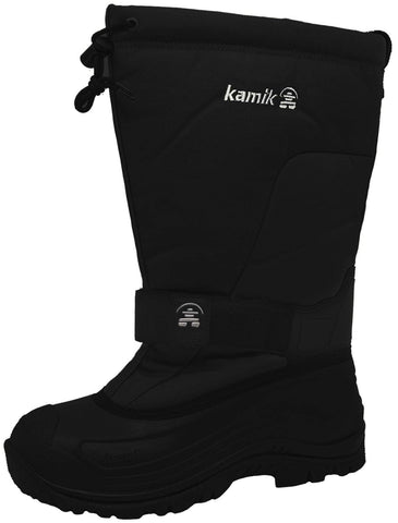 Kamik mens Greenbay4-m snow boots, Black, 9 US