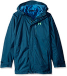 Under Armour Men's ColdGear Reactor Claimjumper 3-in-1 Jacket, Nova Teal (861)/Northern Lights, XX-Large