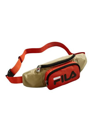 FILA Logo Sling Bag - Beige at Urban Outfitters