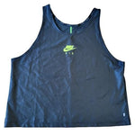 Nike Dri-Fit Running Training Workout Black Tanktop Shirt Size Women Medium
