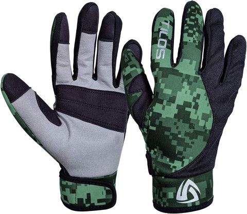 1.5mm Tropical Dive Gloves Digital Green/Black 2XL